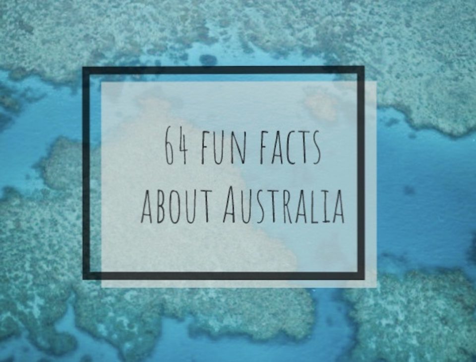 fun facts about Australia